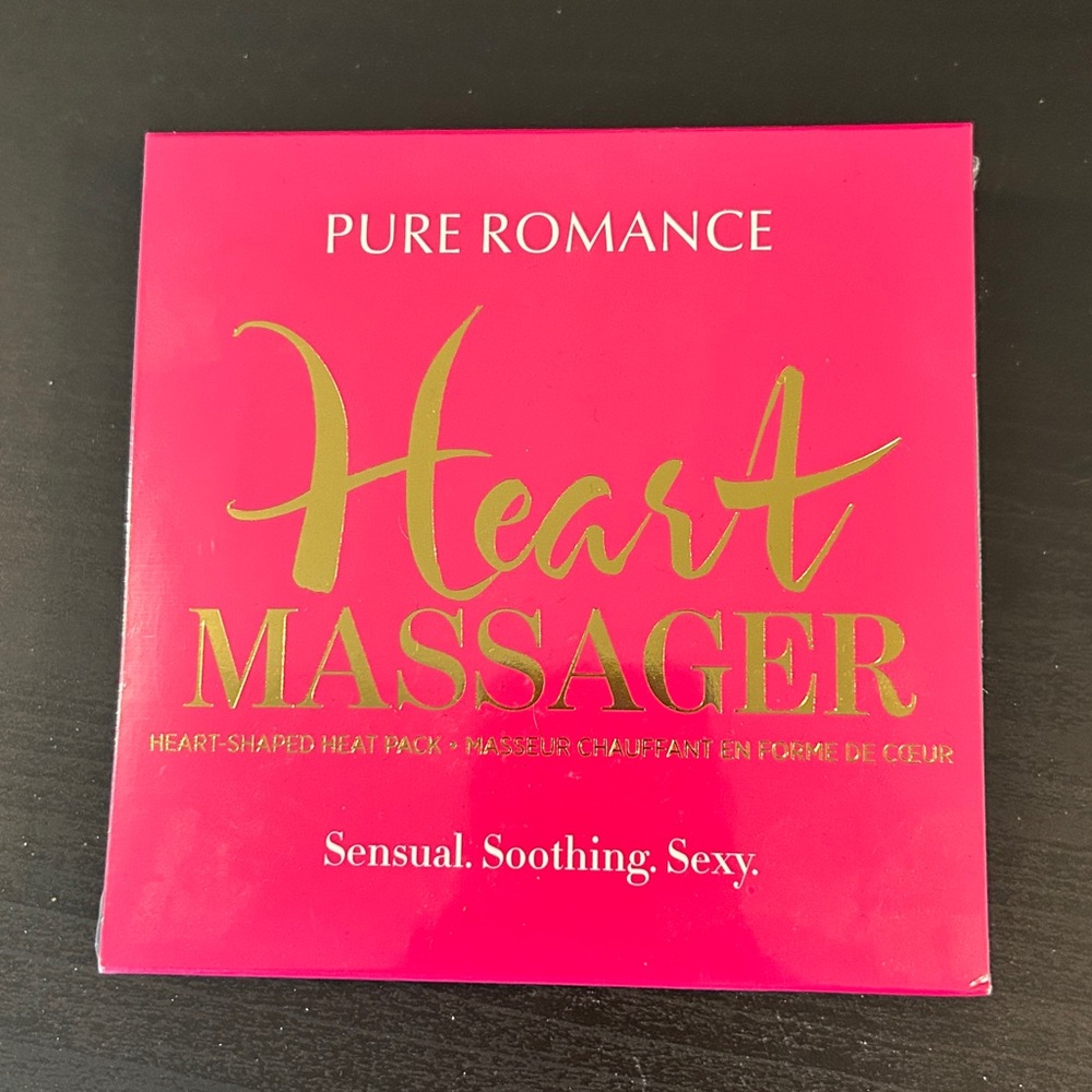 New Hot Heart Massager. Re-Usable heart shaped heat pack